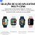 Relógio SmartWatch HW12 Rosa 40mm Tela Infinita Com Sensor Cardíaco - Imagem 2