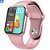 Relógio SmartWatch HW12 Rosa 40mm Tela Infinita Com Sensor Cardíaco - Imagem 1