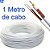 Metro de Cabo Coaxial Para Cftv 4mm+ Bipolar Condutti Master - Imagem 1