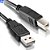 Cabo Usb Para Impressora USB 2.0/AM+BM/OD4.8 De 5 Metros Com Filtro Blister -  Exbom - Imagem 2