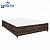 Cama Casal Mônaco Tcil Móveis Cumaru Rustic - Sem Colchão - Imagem 4
