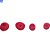 Fone De Ouvido Stereo Lelong Vermelho Com Borrachinhas Extras - LE-0233 - Imagem 3