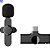 Microfone Condensador De Lapela Wireless / Sem Fio 2.4Ghz Aibev Tipo C - Imagem 1