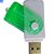 Adaptador All In One USB 2.0 - Branco Com Verde - Imagem 1