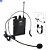 Conjunto De Microfones Sem Fio De Frequência Dupla Uhf Com 1 - Imagem 1