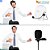 Microfone De Lapela Sem Fio Fifine Com 15 Canais UHF1 K037B - Imagem 4