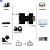 Conversor HDMI Fêmea Para Saída VGA Macho Com Áudio E Cabo P2 Macho - Preto - Imagem 5