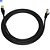 Cabo de Rede 2 Metros Crimpado Mk2 Tecno 23AWG UTP Categoria 5E Preto 2Mt - Imagem 1