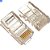 Cabo de Rede 2 Metros Crimpado Mk2 Tecno 23AWG UTP Categoria 5E Preto 2Mt - Imagem 4