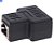 Adaptador Duplicador Para Cabo De Rede Rj45 3 Entradas Fêmeas - Imagem 3
