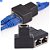 Adaptador Duplicador Para Cabo De Rede Rj45 3 Entradas Fêmeas - Imagem 4