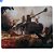 Mouse Pad Antiderrapante Varias Estampas Tanque de Guerra Xgz 180X220X2MM - Imagem 1
