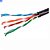 Cabo de Rede 3 Metros Crimpado Mk2 Tecno 23AWG UTP Categoria 5E Preto 3Mt Com Plug Wurt - Imagem 3