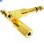 Plug Adaptador Gold P2 / P10 Stereo Para Fone De Ouvido - Imagem 6