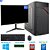Computador Core i5-9400- HD SSD 128GB- Memória 8GB- GAB-Bg-2316 Windows 10 e Monitor de 17 Polegadas- Teclado e Mouse - Imagem 1