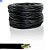 Cabo de Rede 25 Metros Crimpado Mk2 Tecno 23AWG UTP Categoria 5E Preto 20Mt - Imagem 1