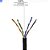 Cabo de Rede 25 Metros Crimpado Mk2 Tecno 23AWG UTP Categoria 5E Preto 20Mt - Imagem 2