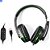 Fone De Ouvido HeadPhone Game Com Leds e Conexão Usb E Controle KP-359- Verde - Imagem 4