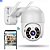 Câmera IP Mini Speed Dome WiFi Externa 3MP S/Cartão Alerta De Duas Vozes Detecção Humana-Áudio-IR Visão Noturna- A8-3MP- - Imagem 1