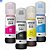 Kit Refil de Tinta 4 Cores Epson 544-Preto/Amarelo/Cyan/Magenta- Original Para L3110/L3150/L3250 - Imagem 1