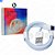 Cabo de Carregador Tipo-C Para USB Branco KAP-305-TY Kapbom - Imagem 1