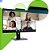 Monitor LED Acer 21.5 Full HD, Painel IPS, 4ms, Com Webcam Integrada - Imagem 2