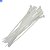 Abraçadeira Enforca Gato de Nylon 4,8X100mm 10cm 100PCS - Branca - Imagem 1