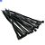 Abraçadeira Enforca Gato de Nylon 7,5X250mm 100PCS - Preta - Imagem 3