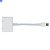Adaptador Lightning Para HDMI AV Digital Tipo C Audio e Video- Branco - Imagem 4