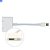 Adaptador Lightning Para HDMI AV Digital Tipo C Audio e Video- Branco - Imagem 1