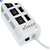 Hub Usb 2.0 Com 7 Portas Com Led e Interruptor Individual Suporta Dispositivos de Até 500gb XT2067 Xtrad- Branco - Imagem 4