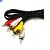 Cabo RCA x RCA Para DVD Comprimento de 1.5M Yeyi- YT-DVD - Imagem 4