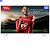 Smart TV LED 55" Ultra HD 4K, TCL P6US, Prata - Imagem 1