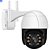 Câmera IP Mini Speed Dome Anbiux  WiFi Externa 2MP S/Cartão Alerta De Duas Vozes Detecção Humana - Imagem 1