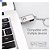 Pen Drive 32Gb Usb 3.0 Design Em Metal Plug And Play Prata - Wansenda - Imagem 4