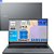 Notebook Samsung Book Intel Core i3-1115G4 11ª Geração -8GB -256GB SSD 15.6" Windows 11 Home NP550XDA-KV4BR -Cinza - Imagem 1