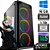 Computador Gamer Core i5-9400, SSD 1TB, RAM 16GB, Placa de Video 4GB 1050 Ti, Frontal RGB Com Controle, Fonte 600W Real - Imagem 1