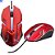 Mouse Gamer USB Knup KP-V15 - Vermelho - Imagem 1