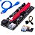 Adaptador Extensor Pci-e Card Usb 3.0 Pci-e 6 Pinos Placa De Video Mineração Ethereum/btc- Tishric - Imagem 1