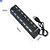 Hub Usb 2.0 Com 7 Portas Com LED e Interruptor Alta Velocidade Tomate - Imagem 2
