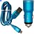 Carregador Veicular Prime Com Duas Usb 2.4A/ 3.4A Inova- Azul - Imagem 1