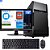 Computador Completo Intel® Core i5-2500 3.3Ghz - 4GB Ram - 256GB SSD - Monitor 19" Led - Teclado e Mouse - Imagem 1