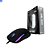 Mouse Gamer Usb RGB 3200dpi, Preto Mg-80bk C3Tech - Imagem 1