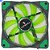 Cooler Fan Gamer 15 Led 120mm Verde Suprema - F003 - Imagem 3