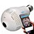 Camera de Segurança IP Lâmpada Espiã 360° V380 V380 Pro Panorâmica Com Infravermelho - VRCAM - Imagem 2
