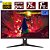 Monitor Gamer AOC  24" Polegadas Full HD 75Hz 1ms 24G2HE5 - Preto e Vermelho - Imagem 1