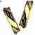 Memória Ram Gamer Desktop 16GB 3200MHz DDR4 Shadow- Amarelo - Imagem 3