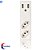 Filtro de Linha 2Tomadas Com Carregador Usb, 2 Usb 2,1A / Bem Ligado, Branco Coletek Fl-Usb21Gwh - Imagem 3
