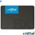 SSD Crucial 1TB BX500, 2.5", SATA III, Leitura até 540MB/s, Gravação até 500MB/s, Micron 3D NAND, CT1000BX500SSD1 - Imagem 1