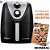 Fritadeira Elétrica sem Óleo/Air Fryer Mondial - Grand Family Inox AFN-50-BI Preto 5L com Timer - Imagem 7